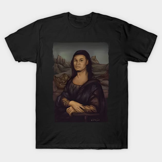 Mona Lisa Keegan Murray T-Shirt by telulaslos